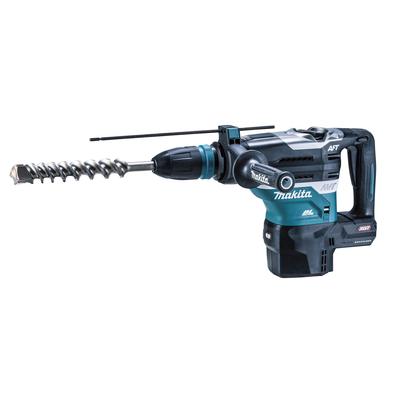 Аккумуляторная ударная дрель Makita 40 мм, 40 В макс. Аккумулятор и зарядное устройство продаются отдельно, в комплект входит кейс HR005GZK, синий