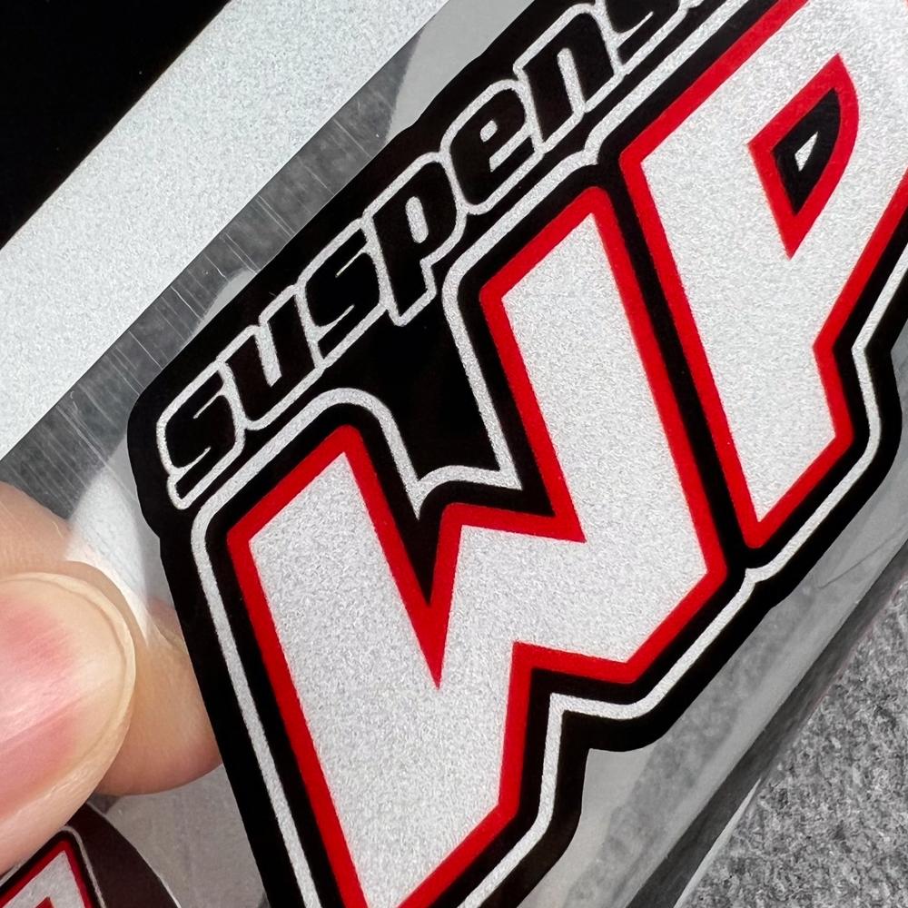 Для WP KTM наклейки на вилку аксессуары для мотоциклов подвеска водонепроницаемые наклейки светоотражающие украшения шокер для мотокросса