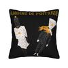 Decorative Pillowcases Angine De Poitrine Rock Band Merch Living Room Pillow Case Cover Zippered Multi Size