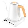 HAGOOGI Electric Kettle Coffee Kettle 1200W Temperature Adjustment Retention Boiling Prevention Narrow Mouth Drip Pot 1.0L (1℃ increments)/Heat