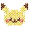 Набор бусин Kawada Perler Easy Character Beads, Pokémon Poké Pieces, Пикачу, от 5 лет, Термобусины, Игрушка, Хобби, 80-53547