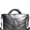 Adidas Originals Trefoil Polyurethane Shoulder Bag, Crossbody Bag, Handbag Regular Unisex Silver Gray JW1714