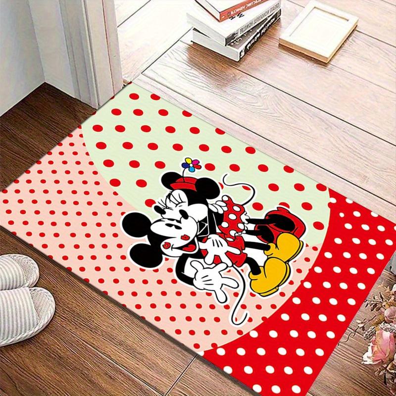 1pc Mickey Mouse Minnie Mouse Polka Dot Rug Home Office Carpet Outdoor Giftz4118