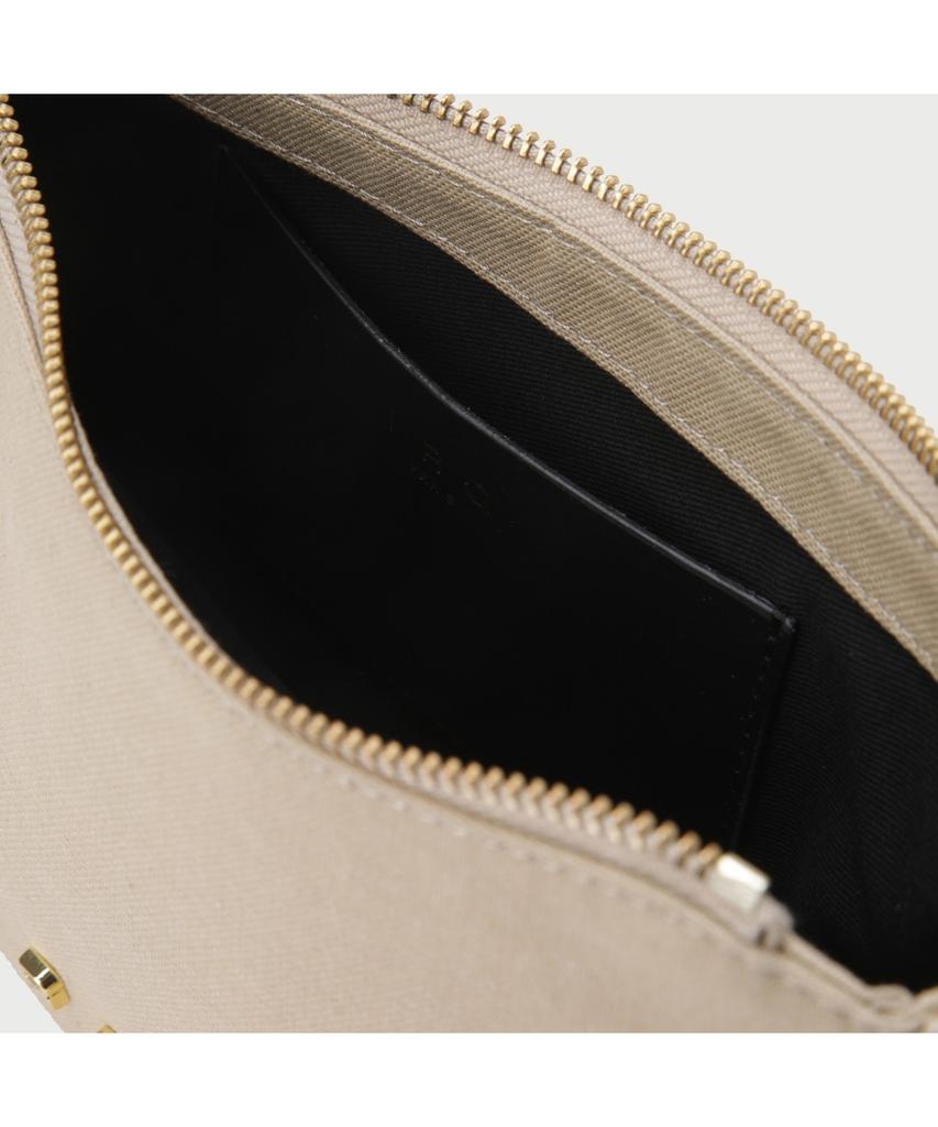 Irowomen Iro Arc Cotton Shoulder Bag - Beige