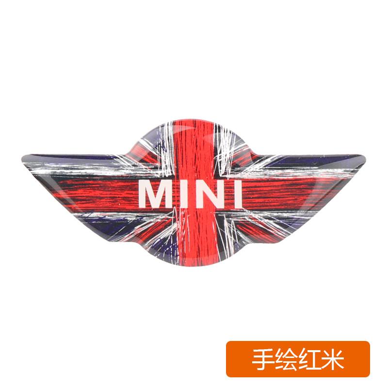 BBJT8 Suitable for BMW mini mini cooper steering wheel sticker personalized LOGO sticker concealer scratch sticker decoration