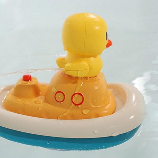 Lo&J KC сертифицированная игрушка-фонтан для ванны с уткой + сетка для ванной 5 режимов струи для игр с водой, корейские игрушки для ванны