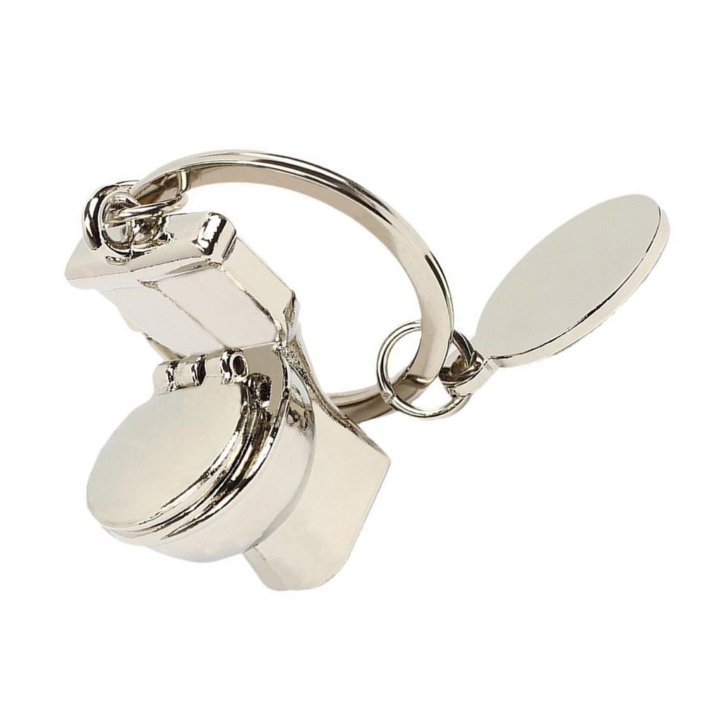 2 шт. металлический брелок в форме маленького унитаза брелок для ключей брелок украшения аксессуары для мужчин и женщин сумка Шарм