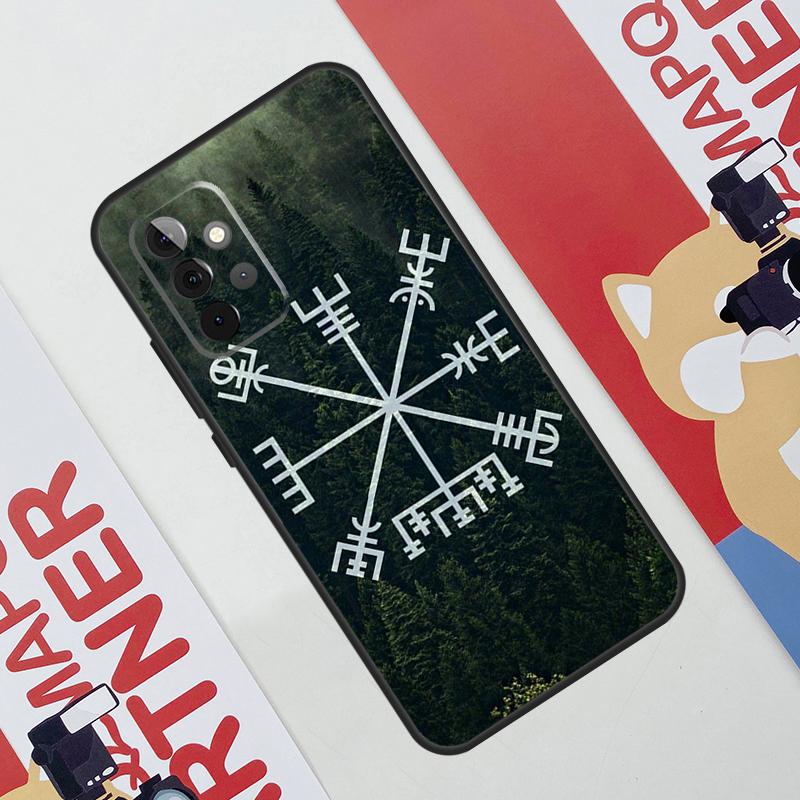 Чехол Forest Nordic Runes для Samsung Galaxy A34 A24 A54 A14 A52 A42 A32 A22 A12 A51 A71 A53 A33 A23 A13