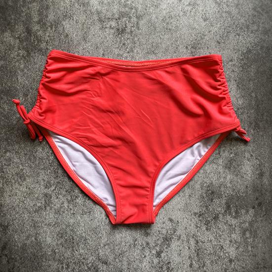 Women Swim Shorts V Cut Drawstring Bikini Swimsuit Bottom Adjustable Ruched Side Boyshorts Bathing Suit Board Shorts