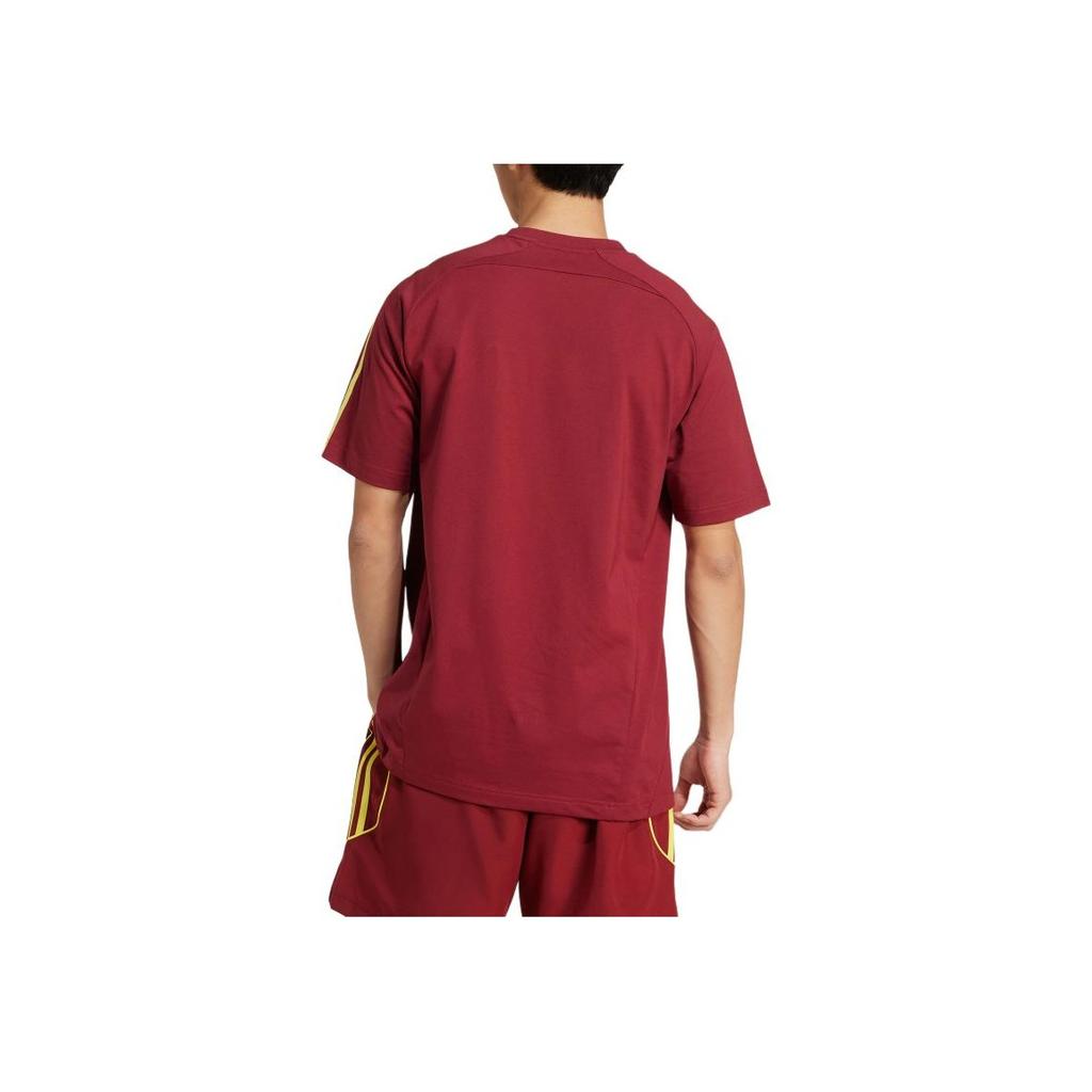 adidas Мужская футболка с коротким рукавом Arsenal UBP с круглым вырезом, спортивная, модная, элегантно-фиолетовая, JN1964