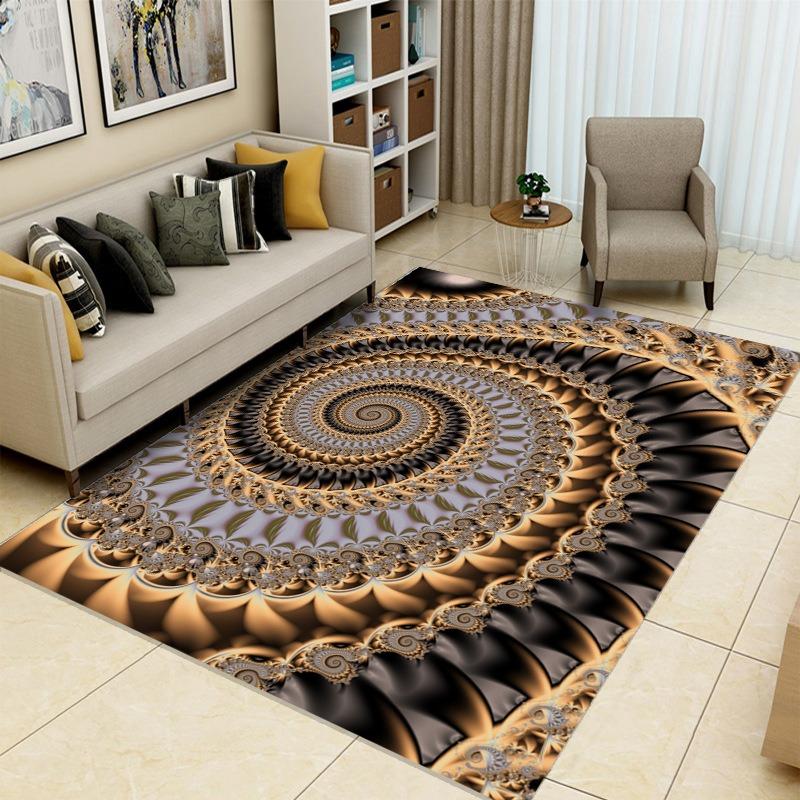 Ковер с нитяной отделкой в стиле легкой роскоши, шампанское, роскошный узор, противоскользящая подкладка для дивана в гостиной, ковер для прихожей, для дома, для спальни