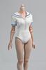 Compatible with TBLeague Body for Scale Action Figure Special Offer Sexy High School Girl Sailor Suit Leather Style Gymnastics Suit Swimsuit and Head