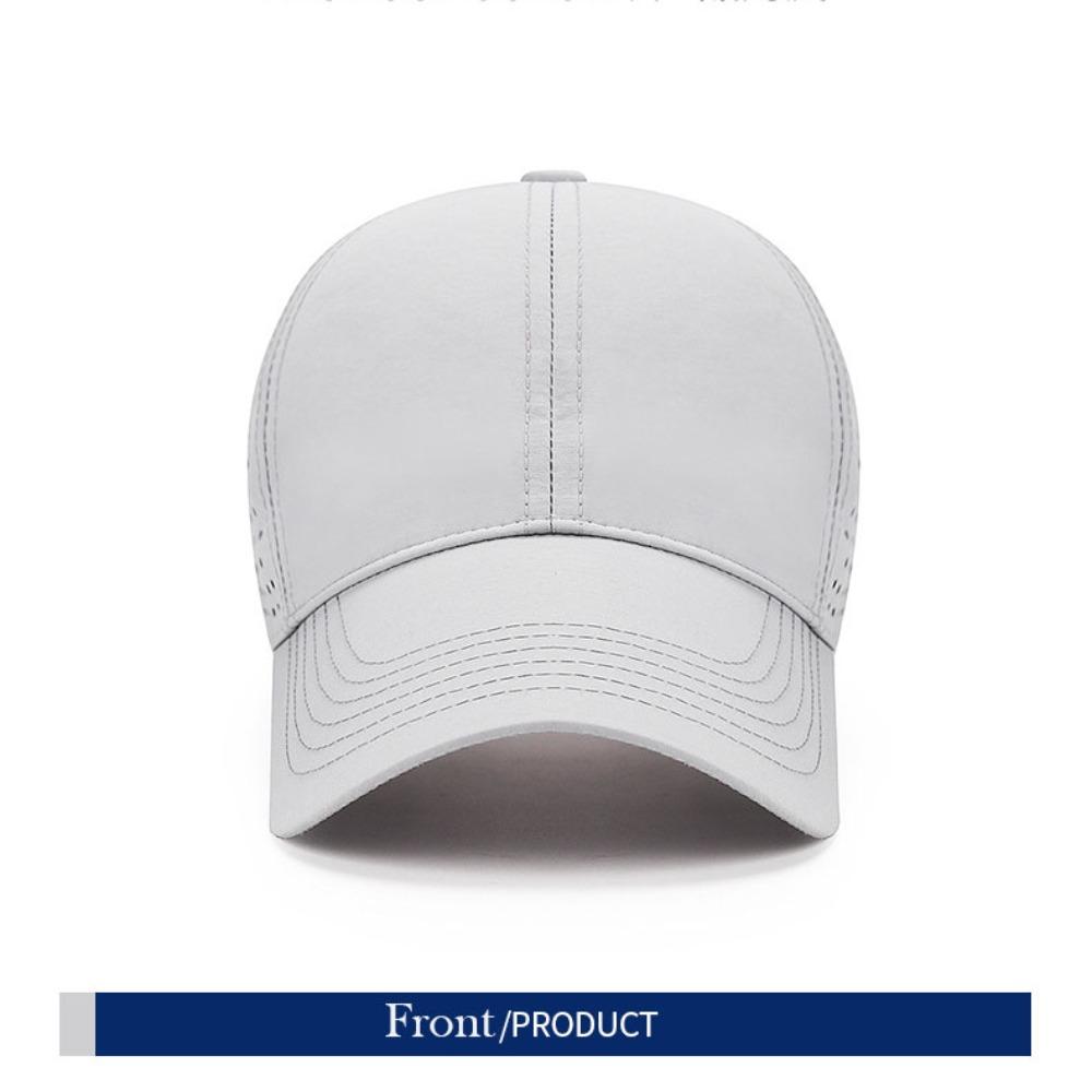 Breathable Baseball Cap Waterproof Sun Visor Cap Waterproof Quick Drying Cap  Unisex