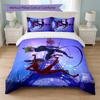 Miraculous Ladybug Print 3Pcs Duvet Cover Set 1 Duvet Cover and 2 Pillowcases Soft Bed Linen For Household Bedroom