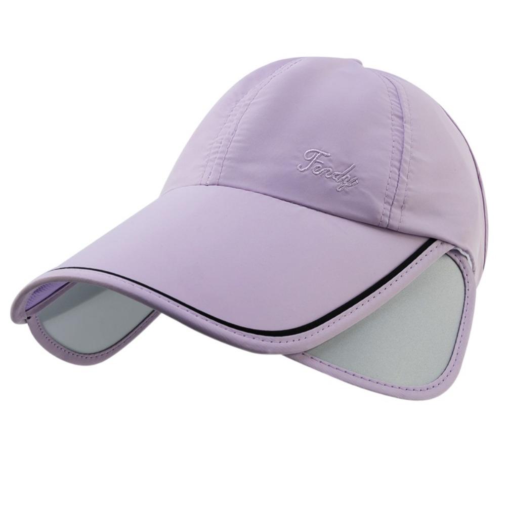 UV Protection Sunscreen Baseball Hat Quick Dry Sunscreen Hat Shade Cap Retractable Sun Hat  Sport