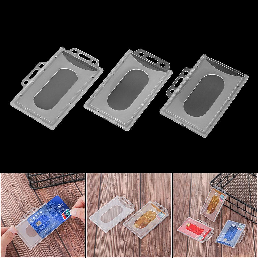 ID Business Case Badge Protector Cover Work Card Holders Card Sleeve Name Card ID Card Pouch