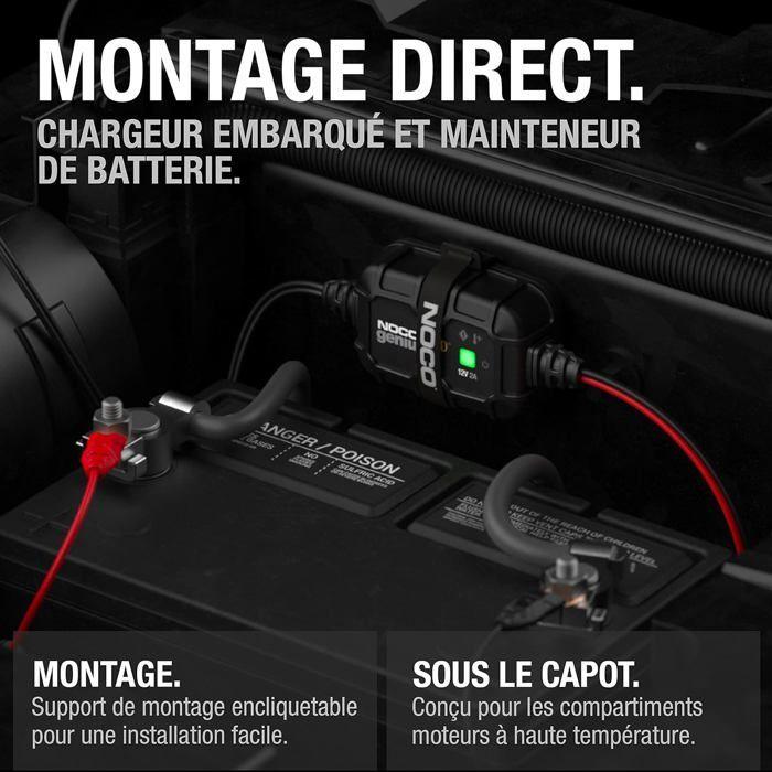 Chargeur de batterie - NOCO - GENIUS2DEU - 2A - 12V - Universel