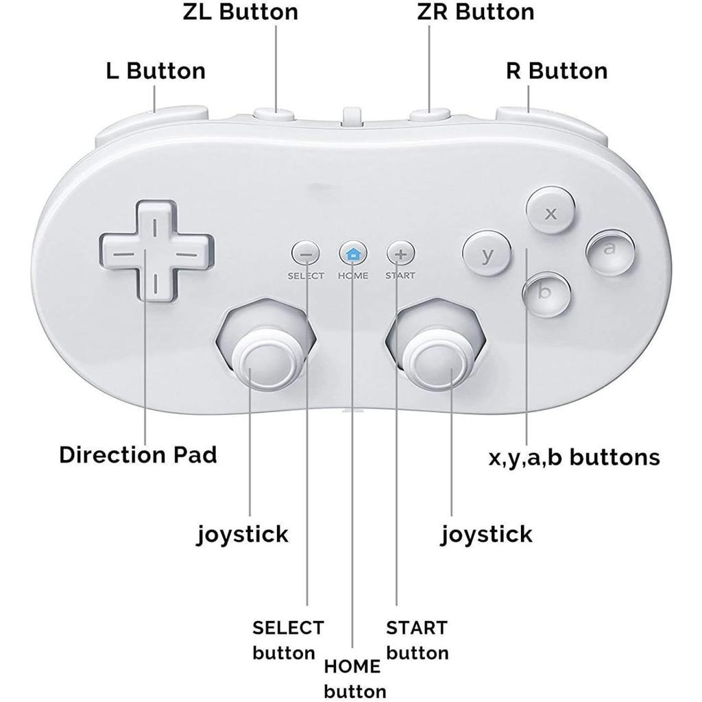 Проводной классический контроллер для игровой консоли Nintendo Wii Remote