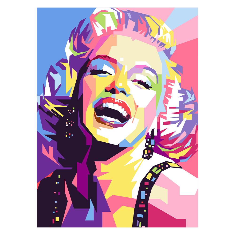Classic Black and White Marilyn Monroe Canvas Art Posters Wall Prints for Living Room Bedroom Decor
