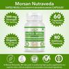 Morsan Nutraveda Safed Musli (Chlorophytum Arundinaceum) Extract Capsule | 60 X 500 Mg Veg Capsules | Enhances Immune Function (Pack of 2)