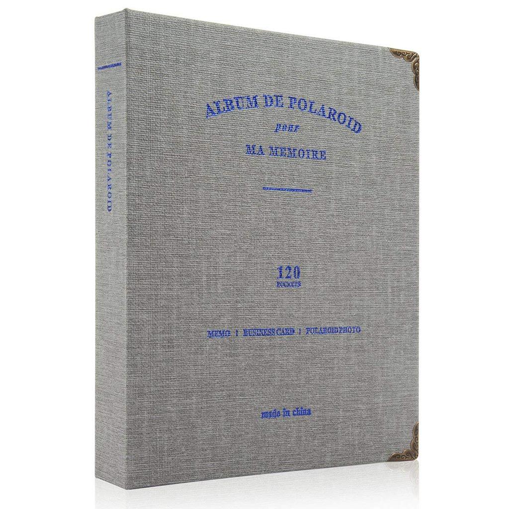 Мини-пленка с 120 карманами, фотоальбом для Polaroid, Fujifilm Instax Mini 9, 8, фотопленка, бумажная книга