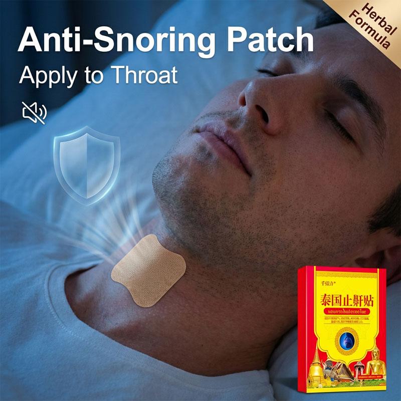 Традиционный тайский рецепт пластырь против храпа имбирь и травяной экстракт пластырь для шеи безопасный и нежный
