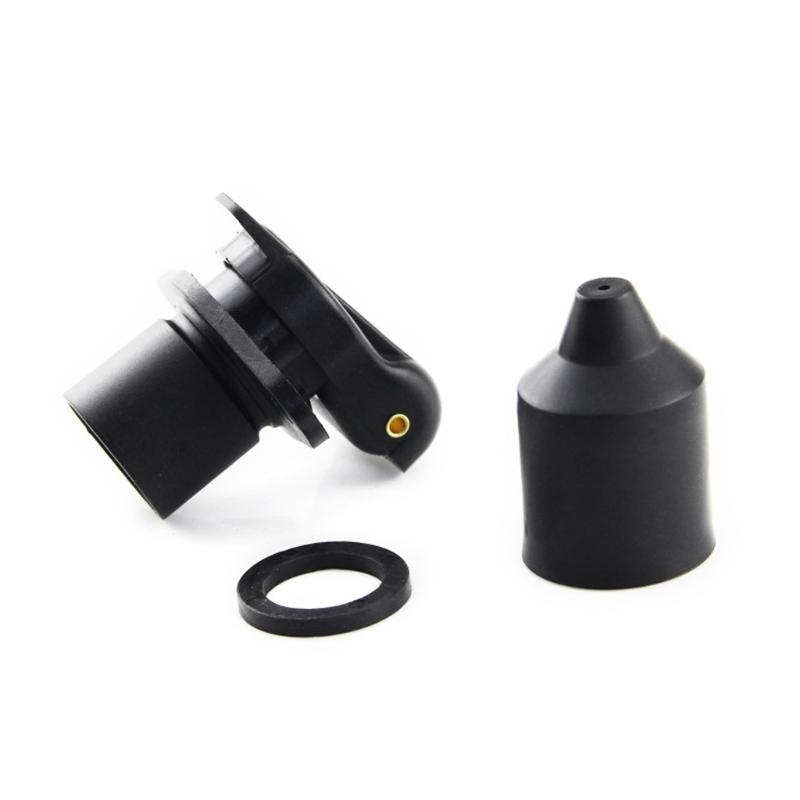 12 В 3-контактная вилка для трактора, 3-контактная розетка для прицепа, подходит для прицепа, грузовика, автодома, каравана, прочного трактора