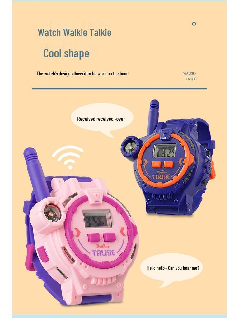 Детская умная рация-часы: Беспроводная игрушка для звонков для взаимодействия родителей и детей