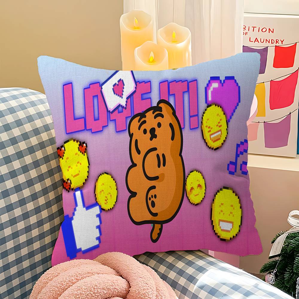 MMUZIKS TTIGER Pillow Cover Design cushion Cover decor Holiday Decorati