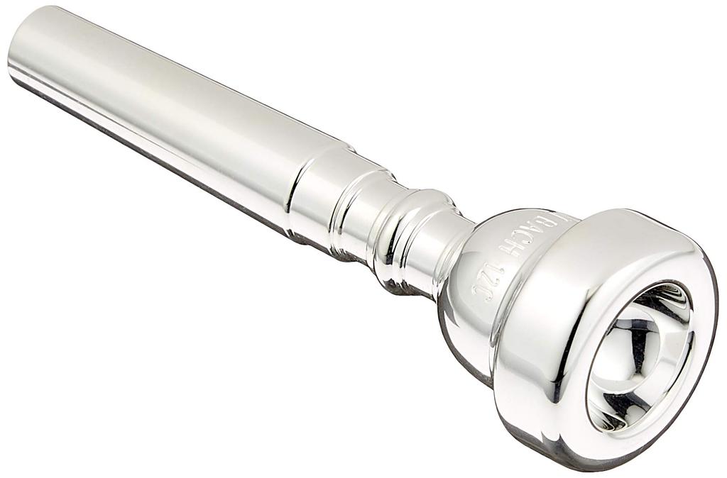 BACH Back Trumpet Mouthpiece 12C Silver Plated Finish
