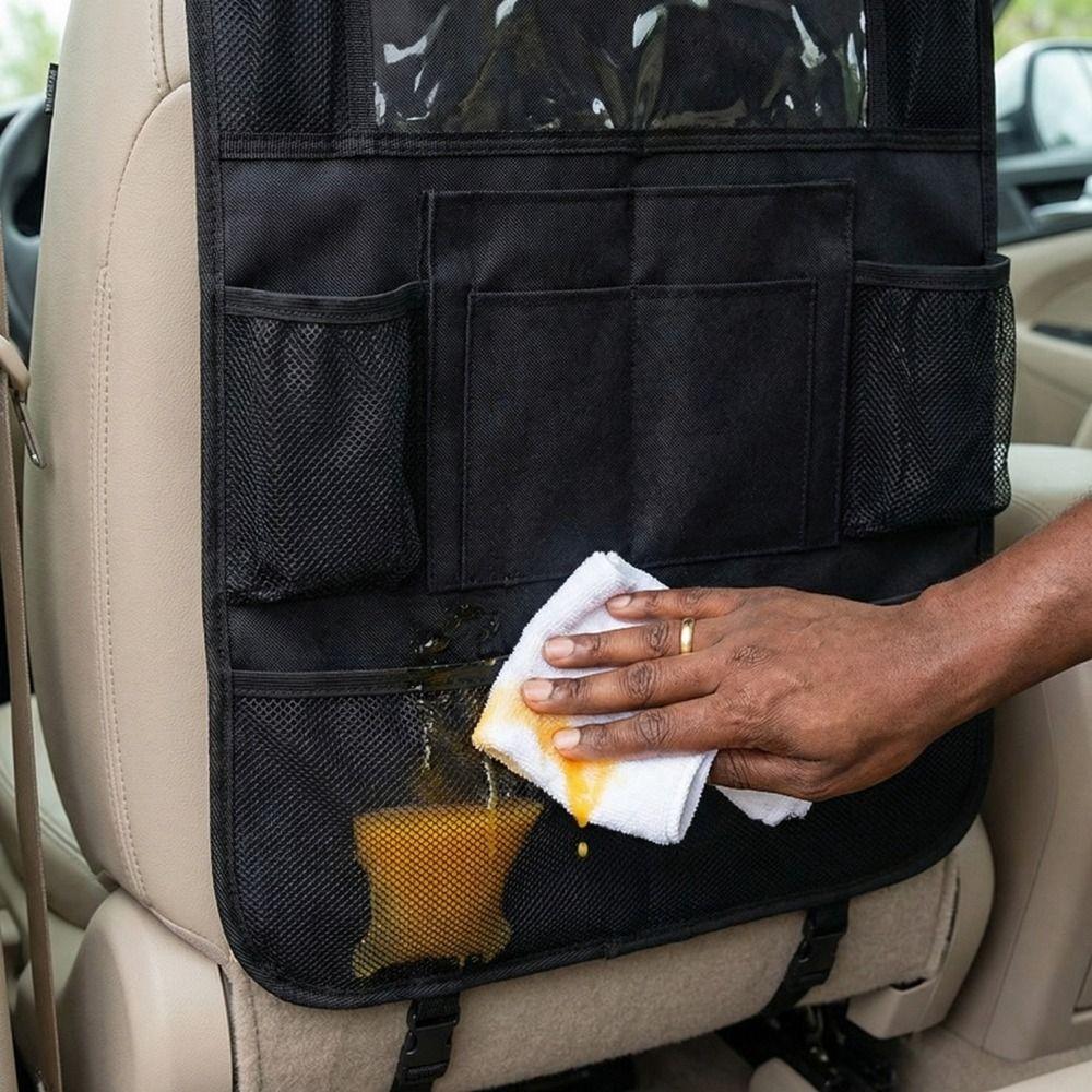 High-Capacity Backseat Car Organizer Multifunctional Storage Bag Kids Car Seats