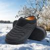 Winter Men's Cotton Slippers Waterproof Lightweight Warm Plush Shoes Plus Size 39-46