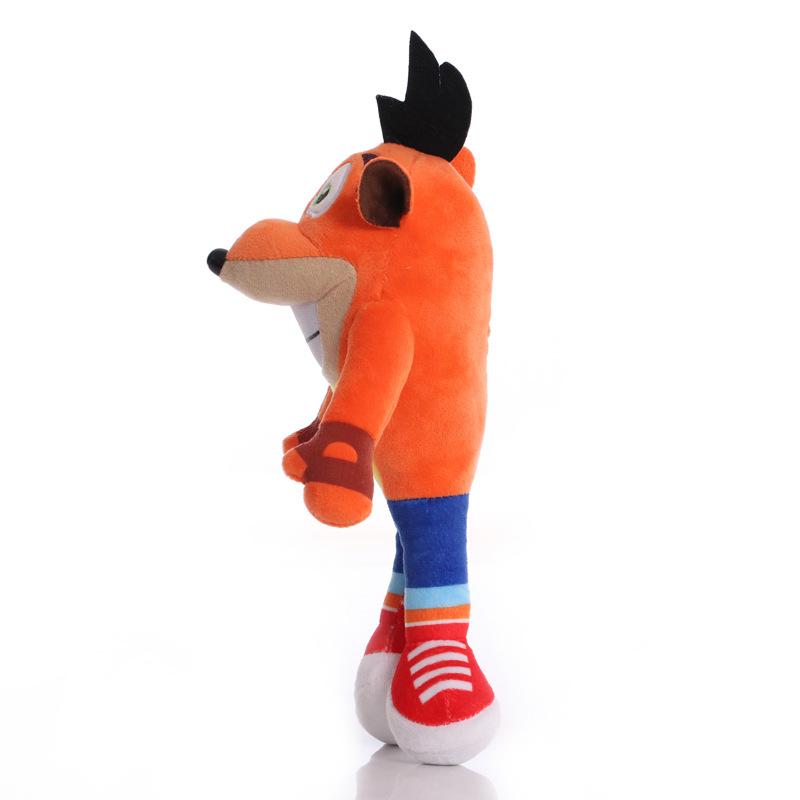 Игрушка Плюшевая Crash Bandicoot Мягкая Игрушка Мультяшный Волк Aku Aku Плюшевая Кукла Подарок на День Рождения Хэллоуин Рождество для Детей