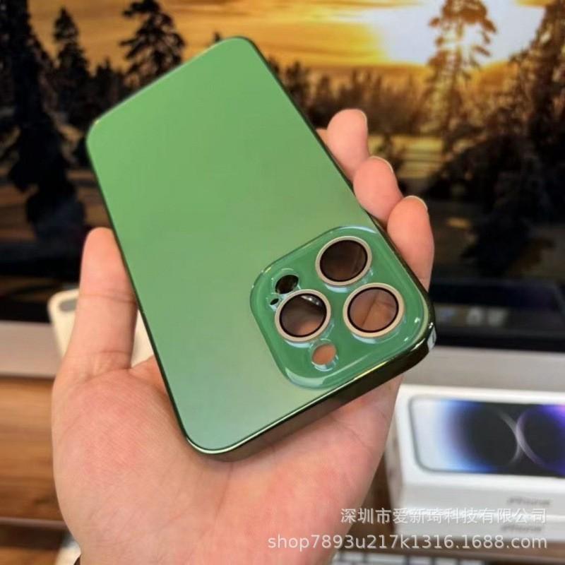 Матовый гальванизированный чехол для телефона IPhone 17 Pro Max 16 15 со встроенной защитой объектива камеры, защита от падений
