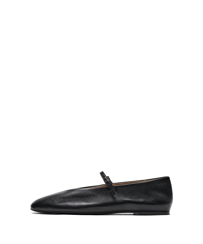 Мягкие кожаные балетки Massimo Dutti