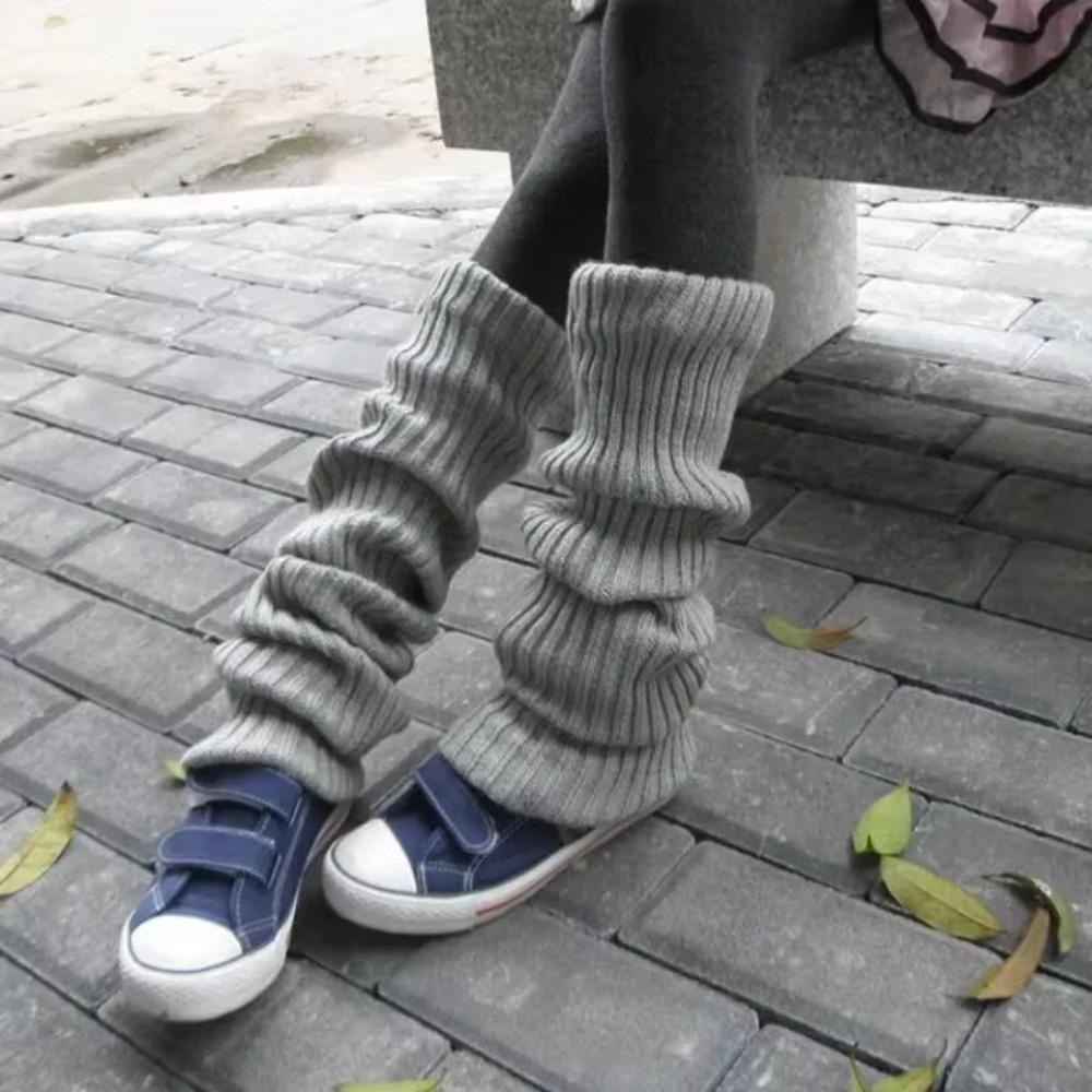 50-70CM Long Socks JK Uniform Pile Up Socks Fashion Leggings Girls