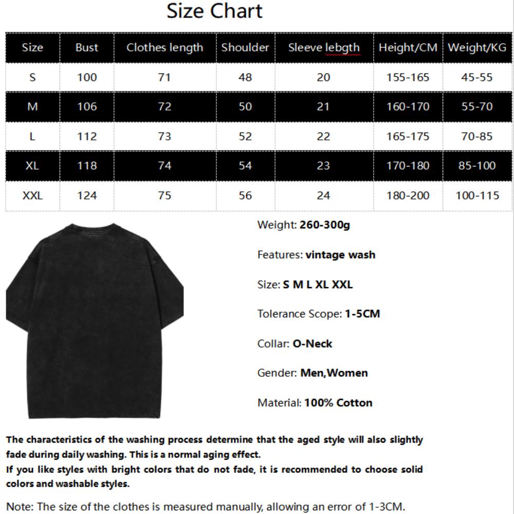 Jujutsu Kaisen Ryomen Sukuna Graphic Tshirt Men Women Clothing Short Sleeve Cotton T-shirts Vintage Washed Tee Harajuku T Shirt