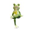 Garden Pond Decorative Fishing Frog Figures Made of Resin Garden Decoration Frog Figures Garden Decoration for Outdoor Figures