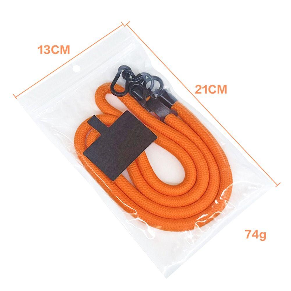 Hanging Rope With Patch Anti-lost Mobile Phone Straps Hanging Cord Strap Phone Lanyards Neck Ropes