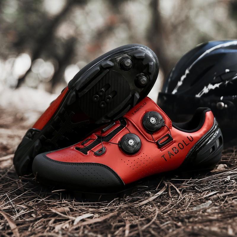 Unisex Cycling Shoes Mountain Bike Road Riding Breathable Clipless Flat Pedal Compatible