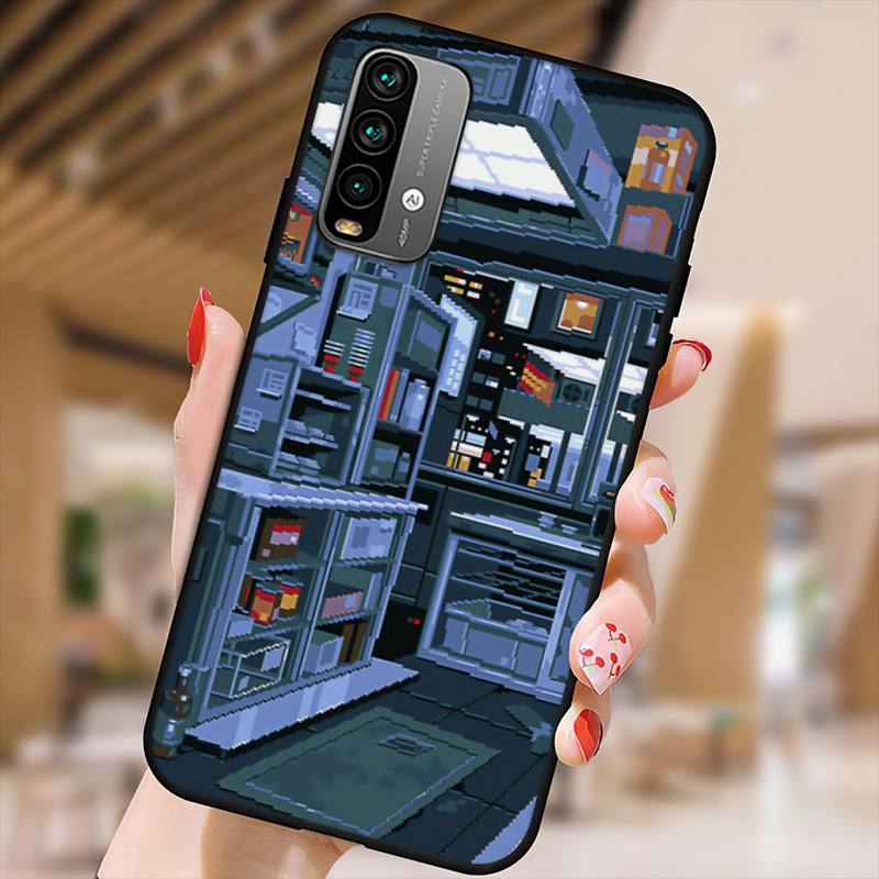 Pixel Style Art Phone Case For Xiaomi9 10 11PRO LITE Redmi NOTE7 8 9 10A PRO K40 Poco3 Shell