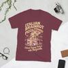 Unisexs Italian Brainrot Pizza Meme Mozzarella Overload T Shirt Cotton Clothes Awesome Short Sleeve Round Collar Tees Tshirts