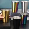 350/500ml 304 Stainless Steel Metal Cup Beer Cups Wine Coffee Household Office Bar Travel Camping Mugs Drinking Coffee Tea Mug