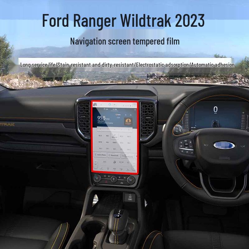 2024 Ford Ranger Wildtrak Center Console Tempered Glass Protector