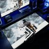 Игровой коврик для мыши Esports Battlefield Коврик для ПК-клавиатуры Большой игровой аксессуар Коврик для стола с замком по краю HD Нескользящий резиновый коврик для мыши