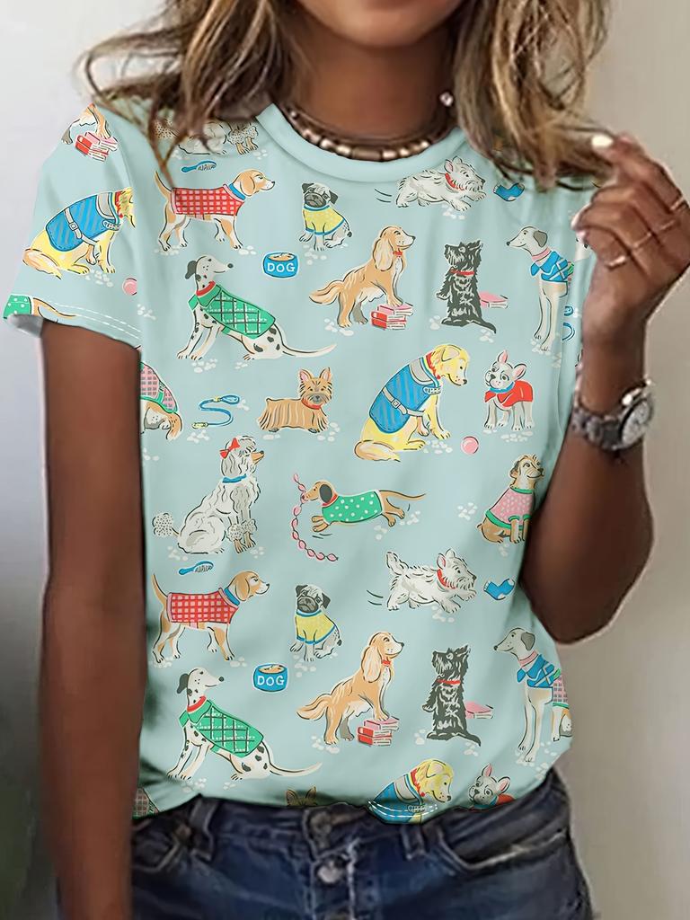 Cartoon Cat Toddler Girl Clothes 3D Print T-Shirts Children Top Summer Short Sleeve T-Shirts for Boys Tee Junior Girls' Clothing