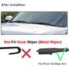 Front Windshield Wiper Blades Kit for Chevrolet for Suburban 2007-2008 for Cadillac for Escalade ESV EXT 2007-2008