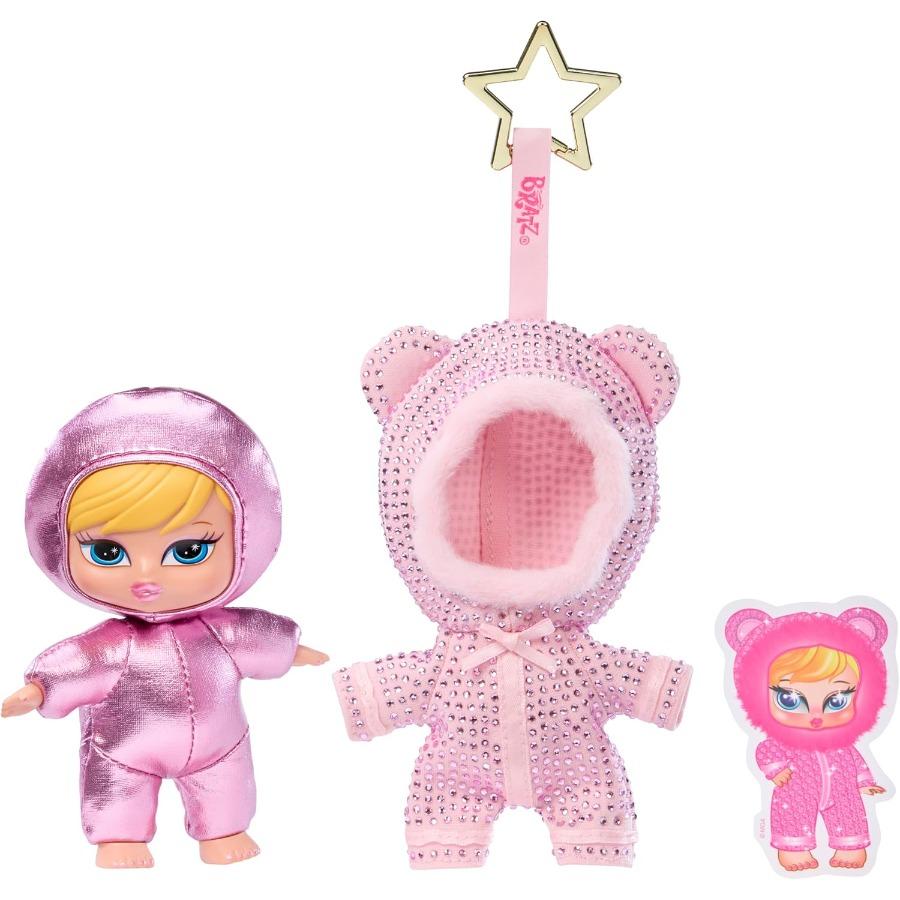 Bratz Плюшевая коллекционная фигурка Bratziez Bling Серия 25-летний юбилей в слепом боксе с клипсой-подвеской и аксессуаром, Коллекционные персонажи
