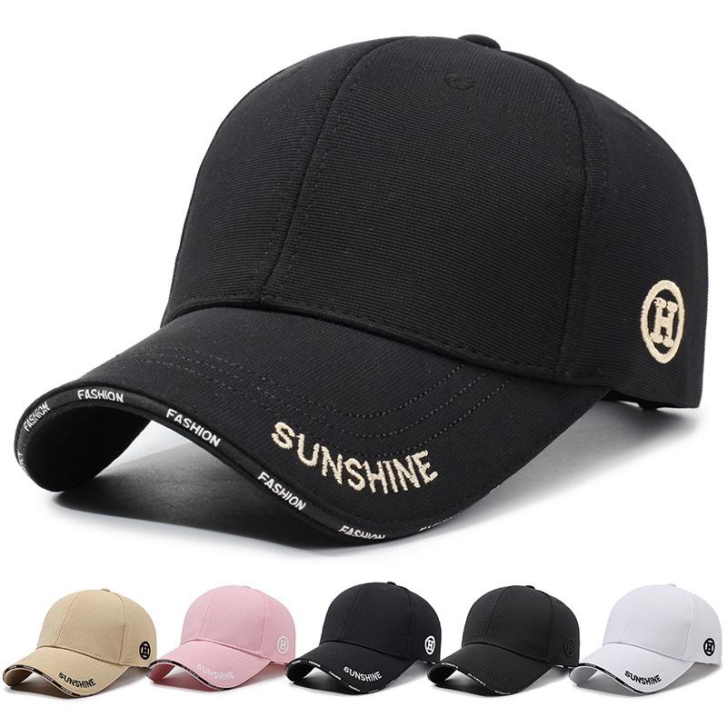 Baseball Cap Letter Embroidered Cap Outdoor Sports Sun Hat for Men Women