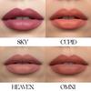 Milagro Beauty Quad Squad 2.0, Матовая жидкая помада 4 оттенка в 1, Интенсивный цвет, Стойкая, Увлажняющая и не сушащая, Не размазывается и водостойкая